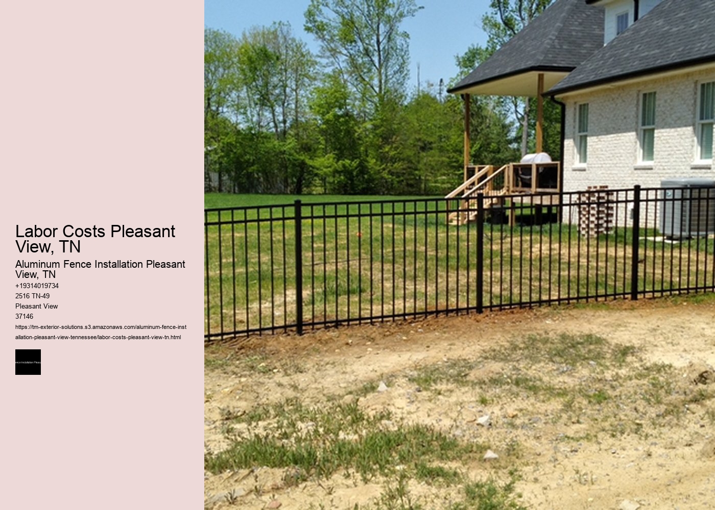 Labor Costs Pleasant View, TN