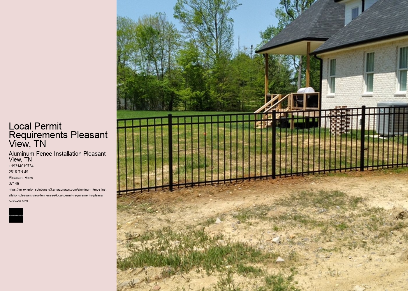 Local Permit Requirements Pleasant View, TN